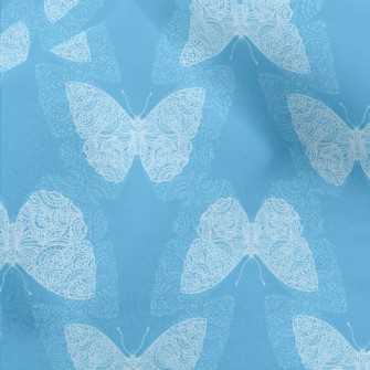 Carved Butterfly Micro Fleece