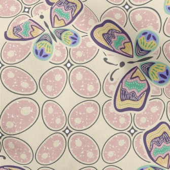 Mysterious Totem Butterfly Micro Fleece