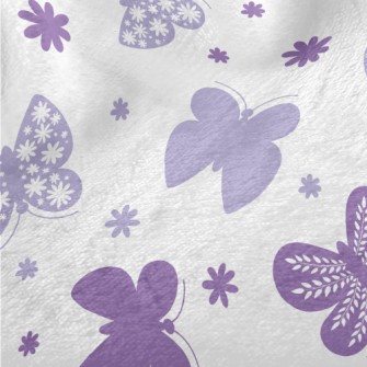 Cute Flying Butterfly Minky