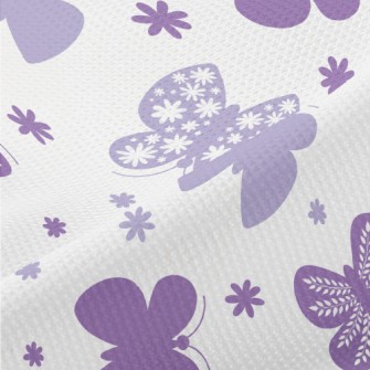 Cute Flying Butterfly Piqué