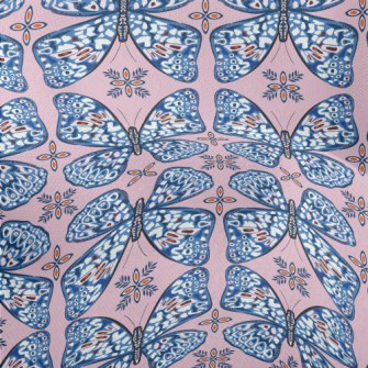 Elegant Pattern Butterfly Lightweight Performance Linen