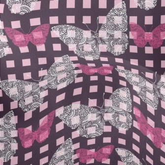 Lattice Basket Empty Butterfly Lightweight Performance Linen