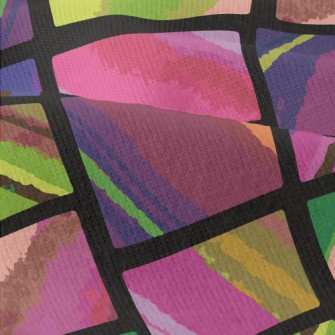 Colored Square Geometry Modern Jersey