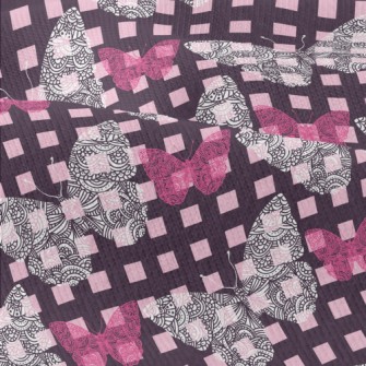 Lattice Basket Empty Butterfly Modern Jersey