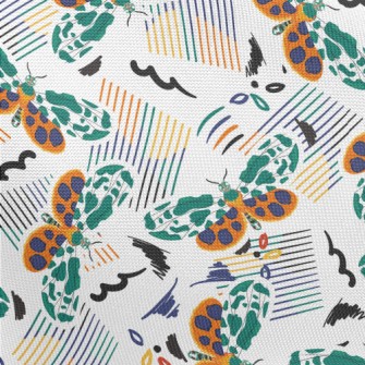 Special Pattern Moth Pongee