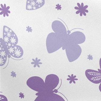 Cute Flying Butterfly Pongee