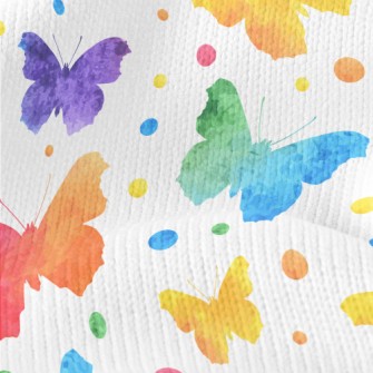 Watercolor Butterfly Stretch Jersey