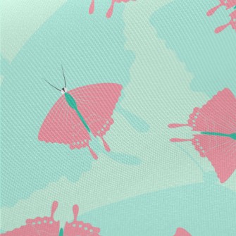 Moths Big And Small Midweight Cotton Poplin