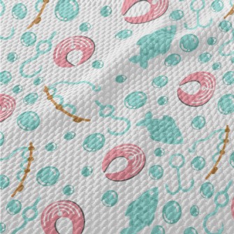 Deep Sea Fish Chunks Birdseye Piqué