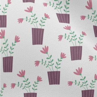 Three Pretty Little Flowers Chiffon