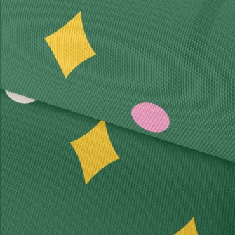 Shiny Two-color Dots Waterproof Oxford