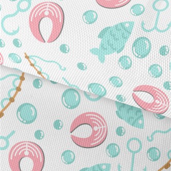 Deep Sea Fish Chunks Waterproof Oxford