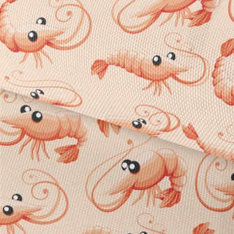 Super Cute Big Eye Shrimp Waterproof Oxford
