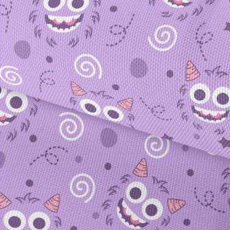 Small Horned Big Eyed Monster Waterproof Oxford