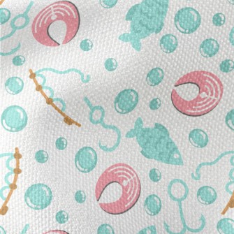 Deep Sea Fish Chunks Waterproof Canvas