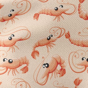Super Cute Big Eye Shrimp Waterproof Canvas
