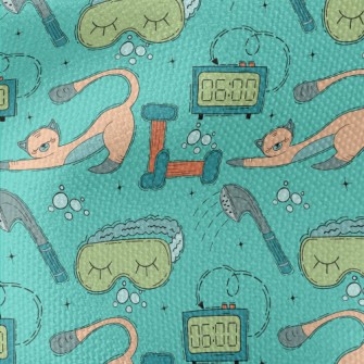 Comfortable Bath Cat Waterproof Canvas