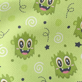 Cute Monsters Waterproof Canvas
