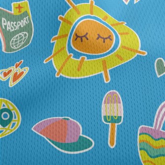 Essential Beach Equipment Athletic Mesh Flat Back