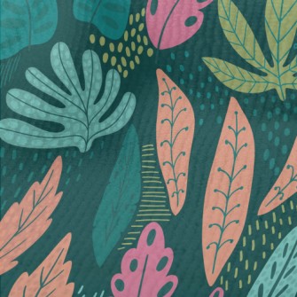 Tropical Fantasy Leaves Terry