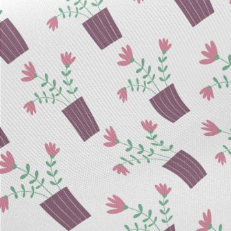 Three Pretty Little Flowers Twill