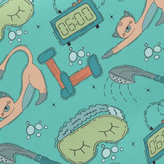 Comfortable Bath Cat Twill