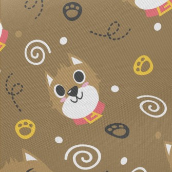 Playful Expression Cat Twill