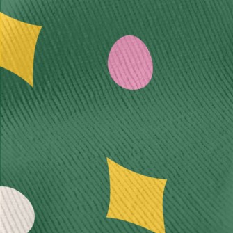 Shiny Two-color Dots Standard Corduroy