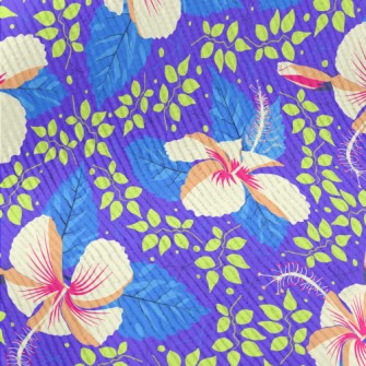 Bright And Colorful Hibiscus F Standard Corduroy