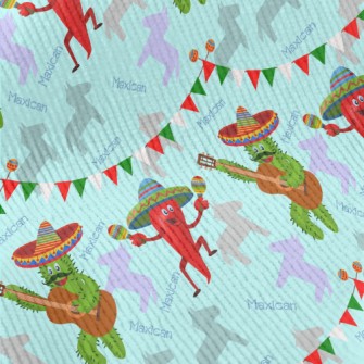 Mexican Dancing Pepper Cactus Standard Corduroy