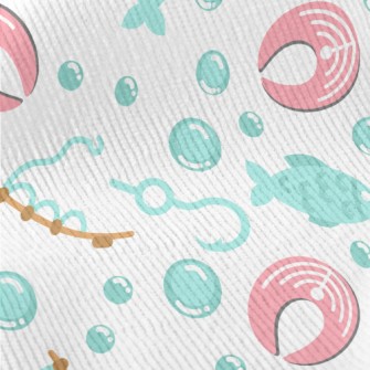 Deep Sea Fish Chunks Standard Corduroy