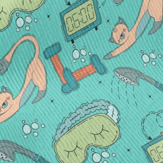 Comfortable Bath Cat Standard Corduroy