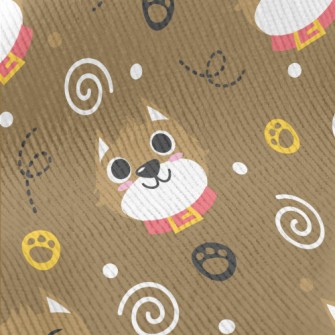 Playful Expression Cat Standard Corduroy