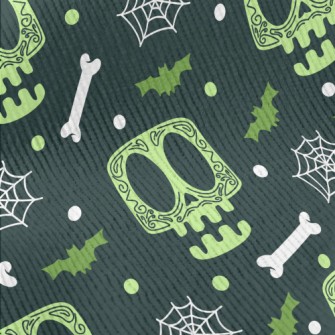Surprised Skeleton Spider Web Standard Corduroy