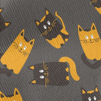 Funny Cat Standard Corduroy