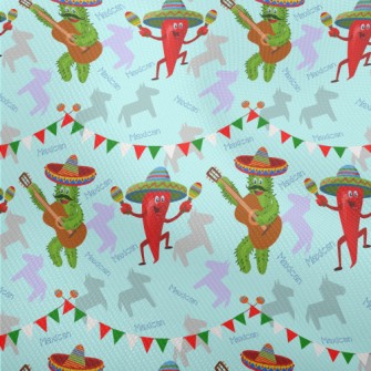 Mexican Dancing Pepper Cactus Dobby
