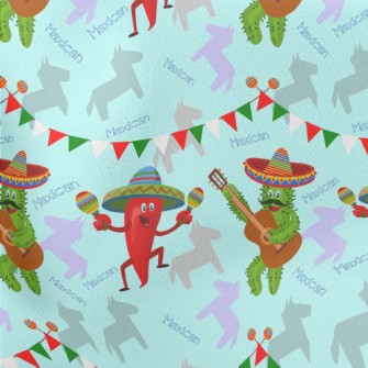 Mexican Dancing Pepper Cactus Stretch Ponte