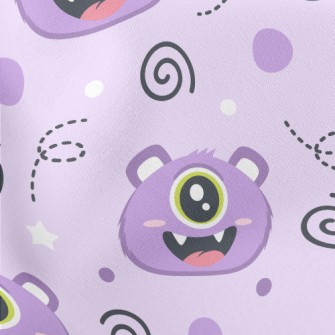 Cheerful One-eyed Monster Stretch Ponte