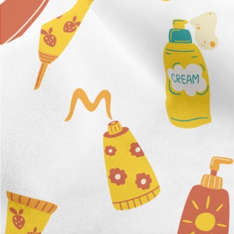 Various Sunscreen Lotions Micro Fleece