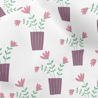 Three Pretty Little Flowers Micro Fleece