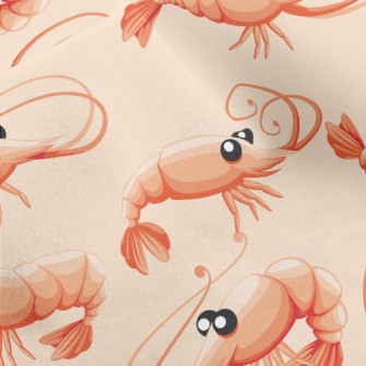 Super Cute Big Eye Shrimp Micro Fleece