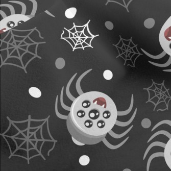 Scary Multi-eyed Spider Micro Fleece