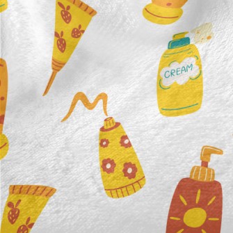 Various Sunscreen Lotions Minky