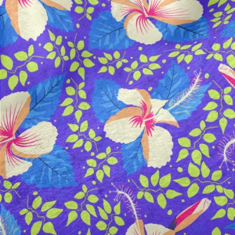 Bright And Colorful Hibiscus F Minky