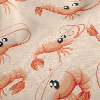 Super Cute Big Eye Shrimp Minky