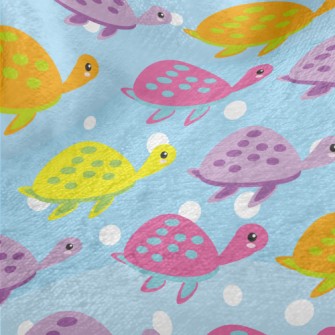Colorful Glowing Turtle Minky
