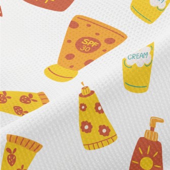 Various Sunscreen Lotions Piqué