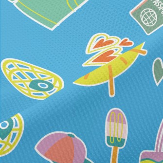 Essential Beach Equipment Piqué