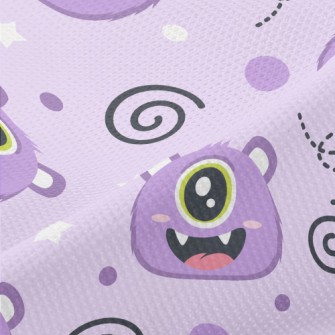 Cheerful One-eyed Monster Piqué