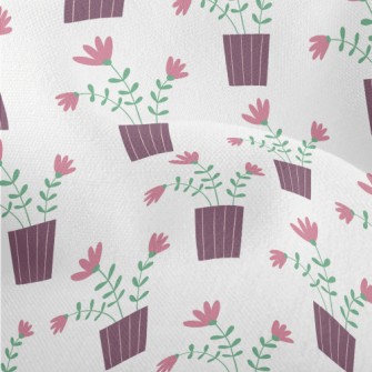 Three Pretty Little Flowers Lightweight Performance Linen